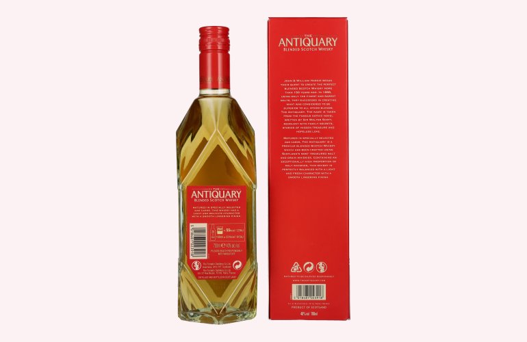 The Antiquary Blended Scotch Whisky 40% Vol. 0,7l in Geschenkbox