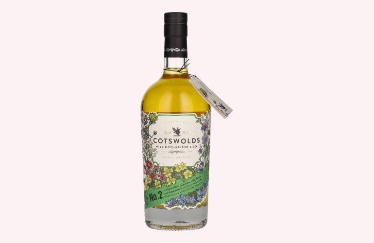 Cotswolds WILDFLOWER GIN No. 2 41,7% Vol. 0,7l