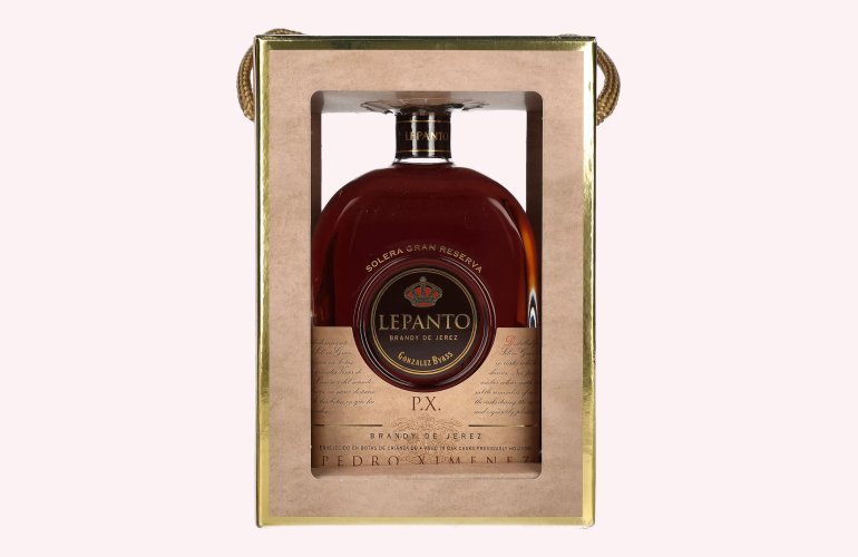 Lepanto P.X. Solera Gran Reserva Brandy de Jerez 36% Vol. 0,7l in Geschenkbox