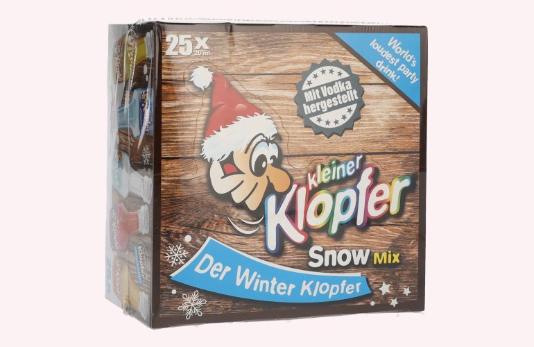 Kleiner Klopfer Snow Mix 17,4% Vol. 25x0,02l