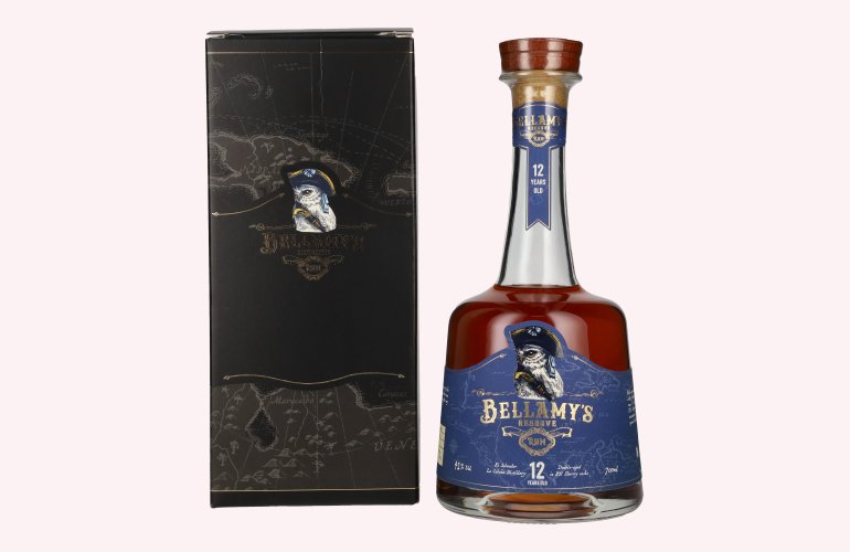 Bellamy's 12 Years Old Reserve Rum 42% Vol. 0,7l en boîte cadeau