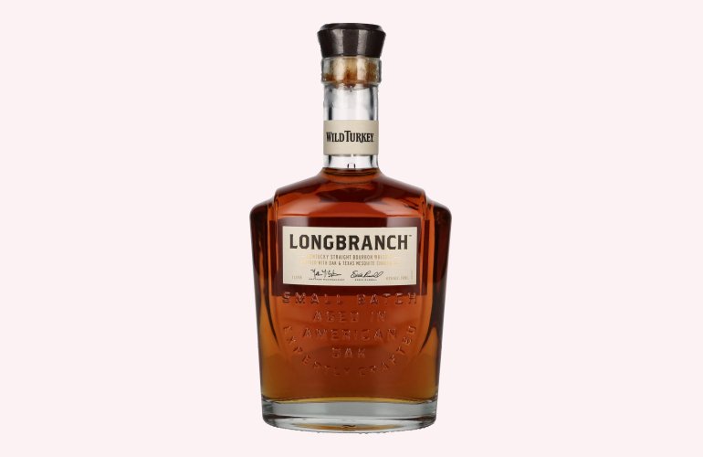 Wild Turkey LONGBRANCH 8 Years Old Kentucky Straight Bourbon Whiskey 43% Vol. 1l
