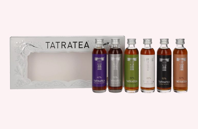 TATRATEA Tasting Set 47% Vol. 6x0,04l in Geschenkbox