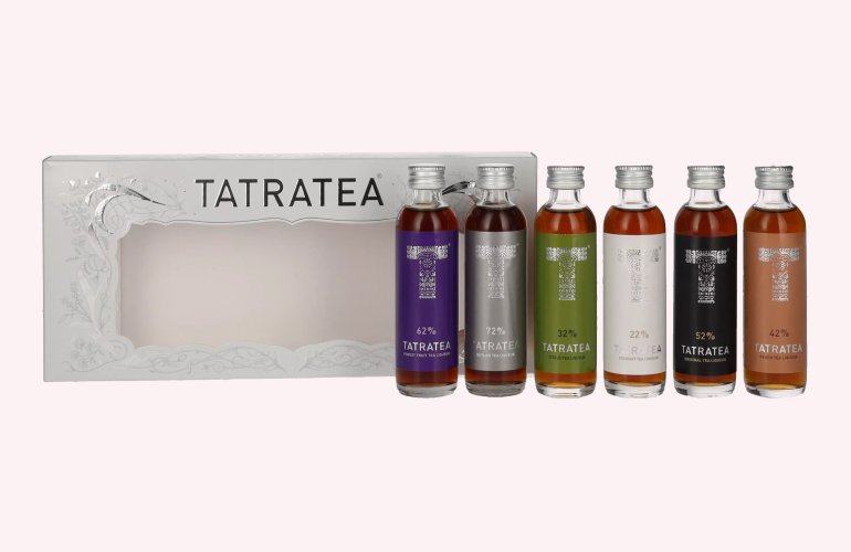 TATRATEA Tasting Set 47% Vol. 6x0,04l in Giftbox