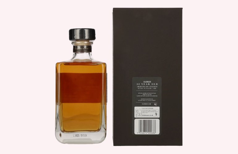 Bladnoch 13 Years Old Lowland Single Malt Bourbon Cask 46,7% Vol. 0,7l in geschenkverpakking