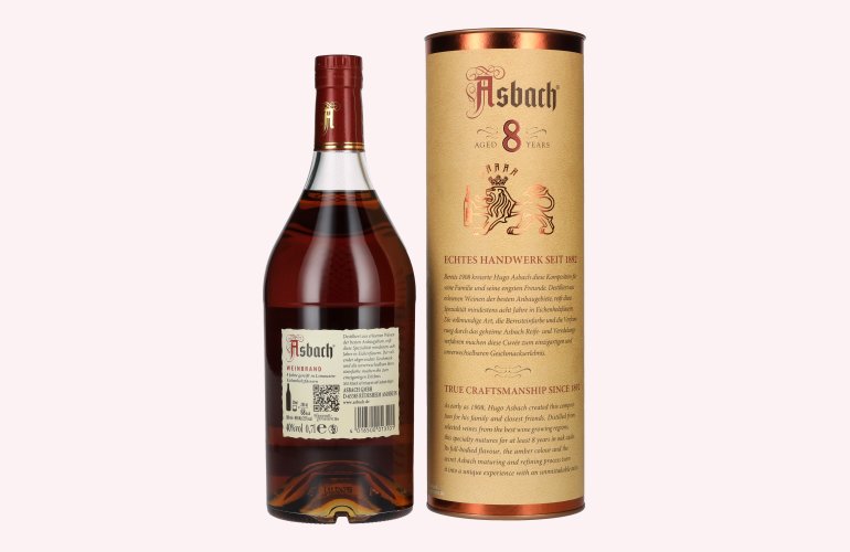 Asbach Privatbrand 8 Years 40% Vol. 0,7l in Geschenkbox