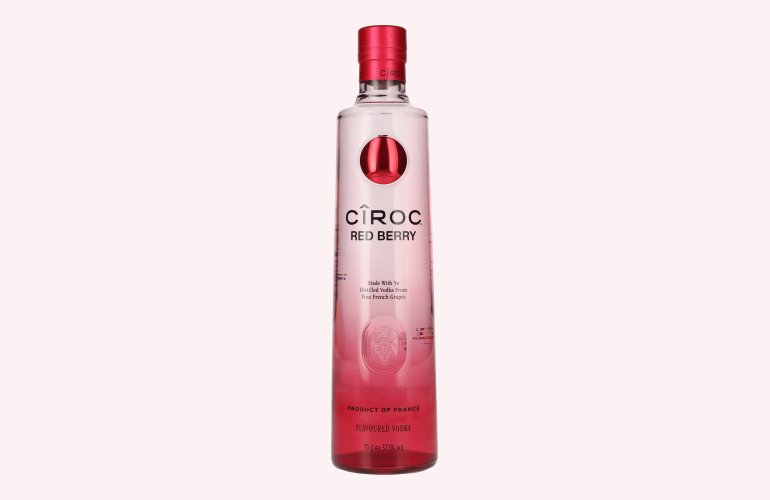 Cîroc RED BERRY Flavoured Vodka 37,5% Vol. 0,7l