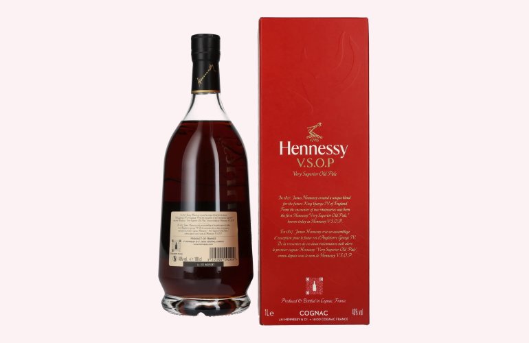 Hennessy V.S.O.P Cognac 40% Vol. 1l en boîte cadeau