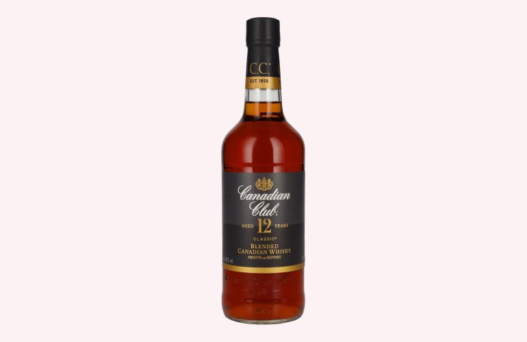 Canadian Club CLASSIC 12 Years Old Small Batch Blended Canadian Whisky 40% Vol. 0,7l