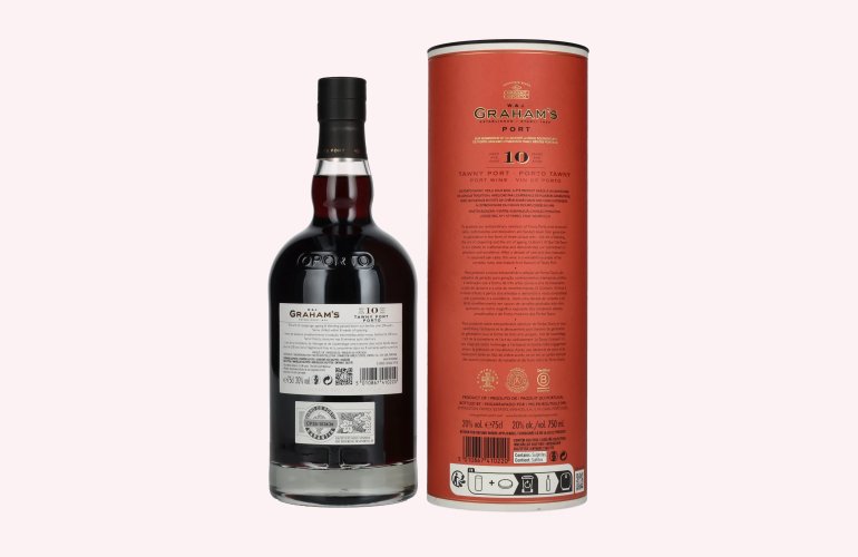 W. & J. Graham's Tawny Port 10 Years Old 20% Vol. 0,75l in Giftbox