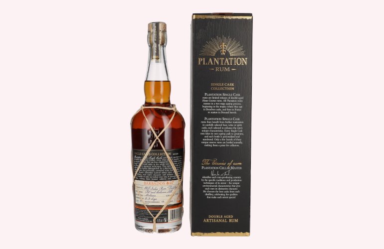 Plantation Rum BARBADOS 8 Years Old Port Finish by delicando 2023 46,8% Vol. 0,7l in Geschenkbox