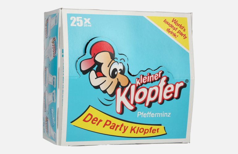 Kleiner Klopfer Pfefferminz 18% Vol. 25x0,02l
