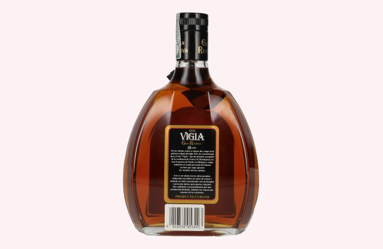 Ron Vigia Gran Reserva 18 Años 40% Vol. 0,7l