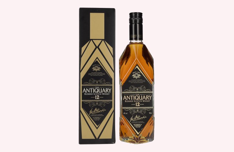 The Antiquary 12 Years Old Blended Scotch Whisky 40% Vol. 0,7l in Giftbox