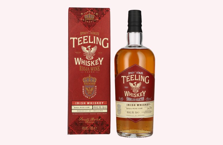 Teeling Whiskey Sommelier Selection RIOJA WINE Cask 46% Vol. 0,7l in Giftbox