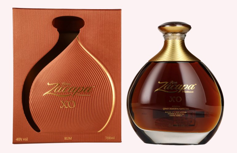 Ron Zacapa Centenario XO Solera Gran Reserva Especial 40% Vol. 0,7l en boîte cadeau