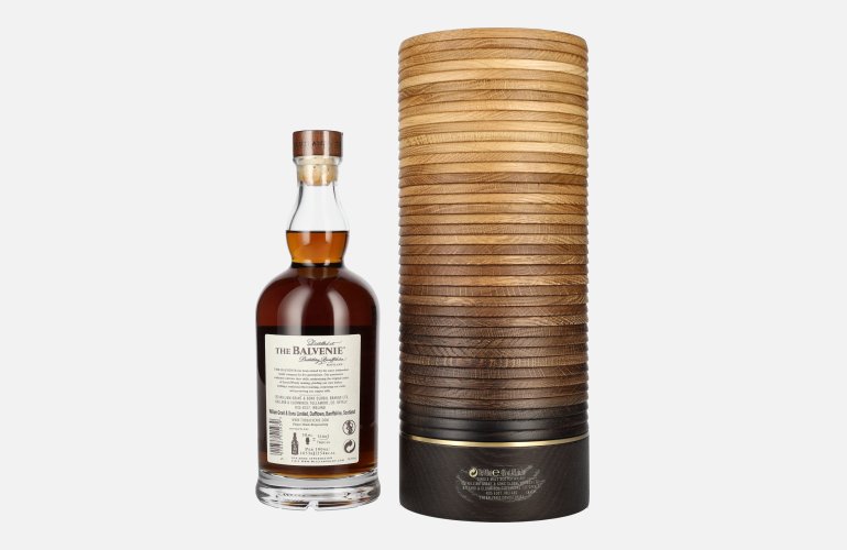 The Balvenie 40 Years Old Single Malt Scotch Whisky 46% Vol. 0,7l in Holzkiste