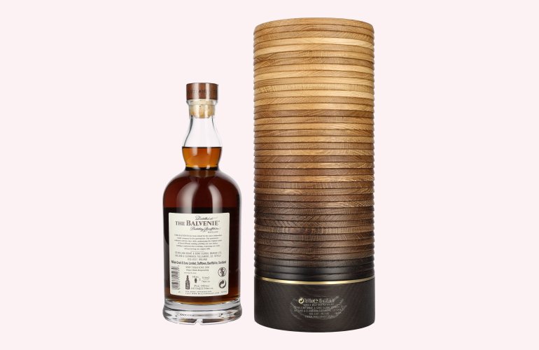 The Balvenie 40 Years Old Single Malt Scotch Whisky 46% Vol. 0,7l in Holzkiste