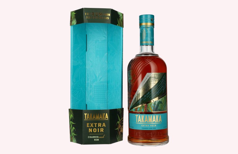 Takamaka EXTRA NOIR Rum 43% Vol. 0,7l in Geschenkbox