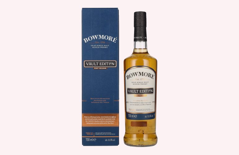 Bowmore VAULT EDITION Atlantic Sea Salt FIRST RELEASE 51,5% Vol. 0,7l in Giftbox