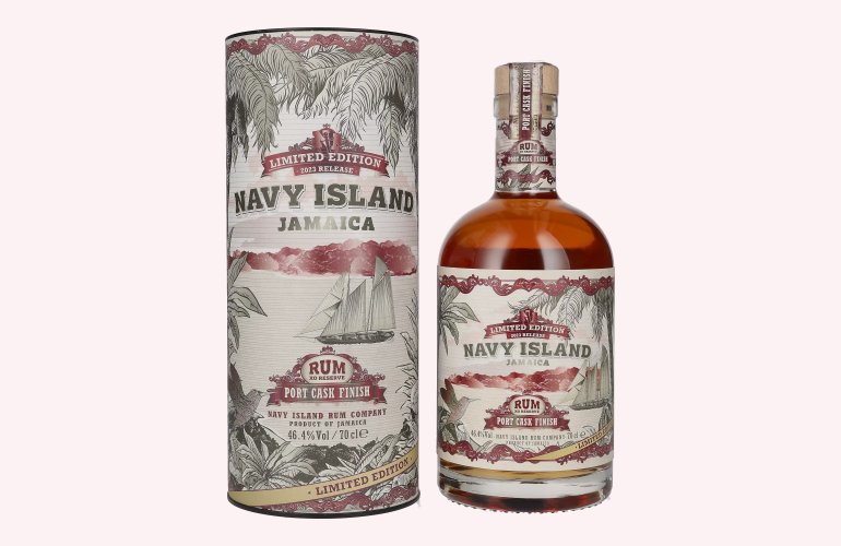 Navy Island Rum Port Cask Finish 46,4% Vol. 0,7l in Geschenkbox