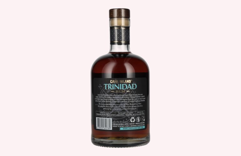 Cane Island TRINIDAD 8 Years Old Single Estate Rum 43% Vol. 0,7l