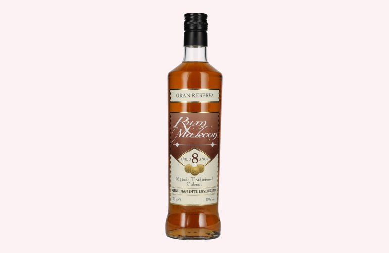 Rum Malecon Añejo 8 Años Gran Reserva 40% Vol. 0,7l