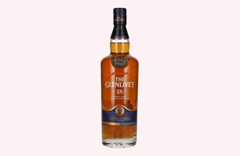 The Glenlivet 18 Years Old BATCH RESERVE Single Malt Whisky 40% Vol. 0,7l