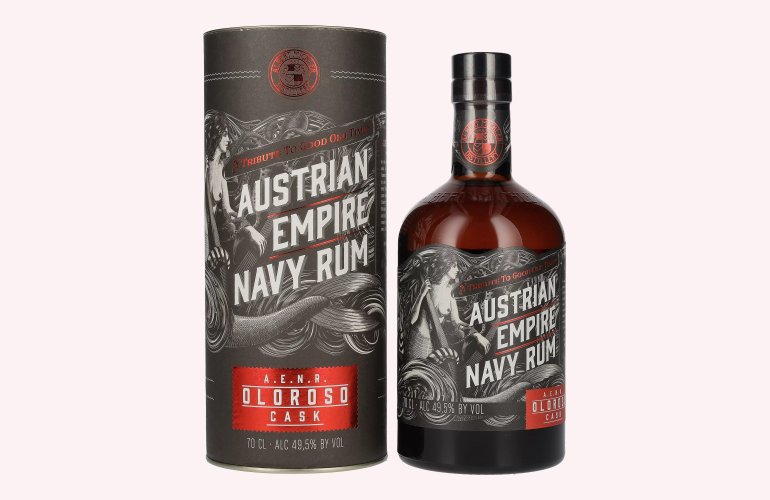 Austrian Empire Navy Rum OLOROSO CASK 49,5% Vol. 0,7l in Giftbox