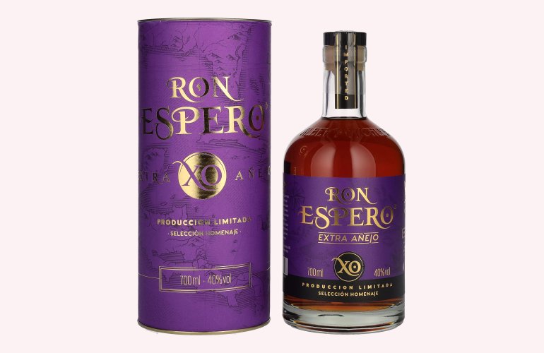Ron Espero Extra Añejo XO 40% Vol. 0,7l in Geschenkbox