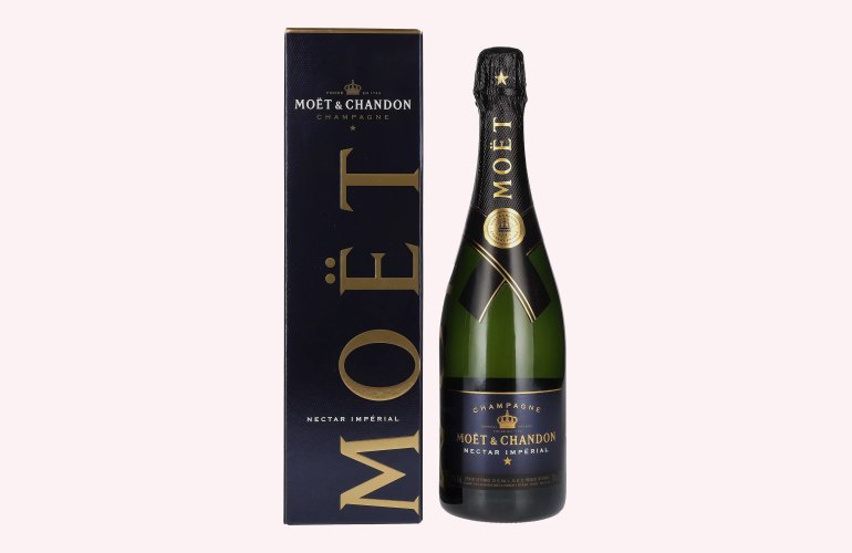 Moët & Chandon Champagne NECTAR IMPÉRIAL Demi-Sec 12% Vol. 0,75l in Geschenkbox