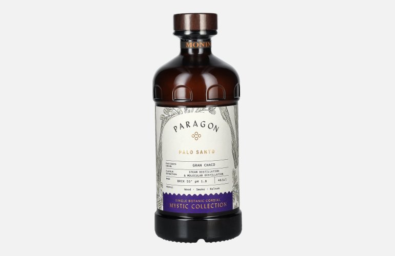 Monin Paragon PALO SANTO Single Botanic Cordial Mystic Collection 0,485l