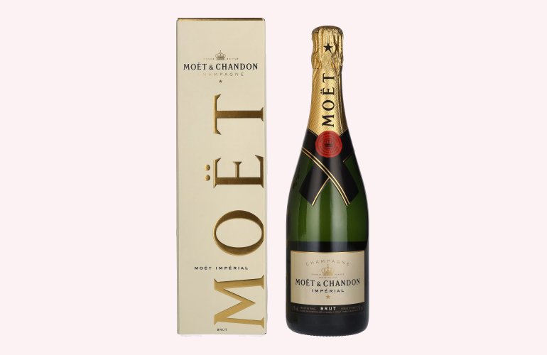 Moët & Chandon Champagne IMPÉRIAL Brut 12% Vol. 0,75l in Geschenkbox