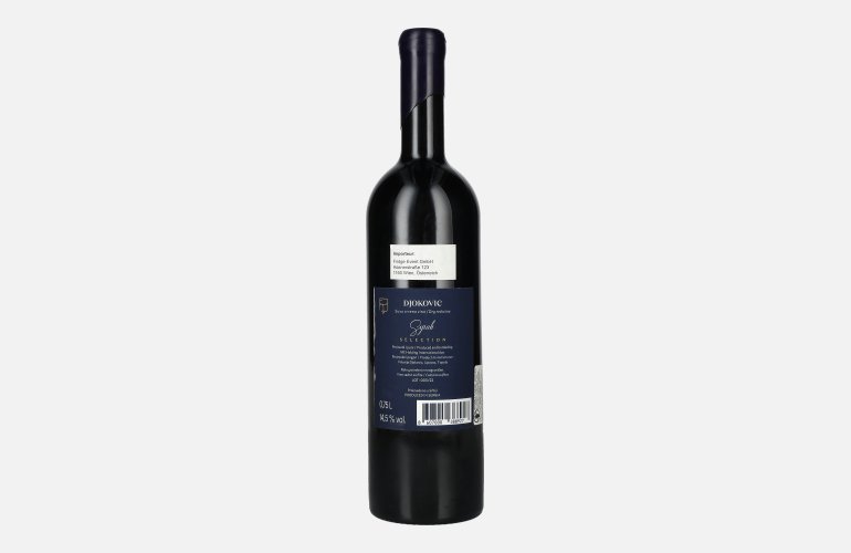 Djokovic Syrah Selection 14,5% Vol. 0,75l