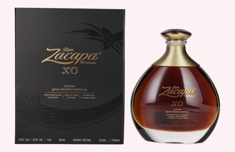 Ron Zacapa Centenario XO Solera Gran Reserva Especial 40% Vol. 0,7l in Giftbox