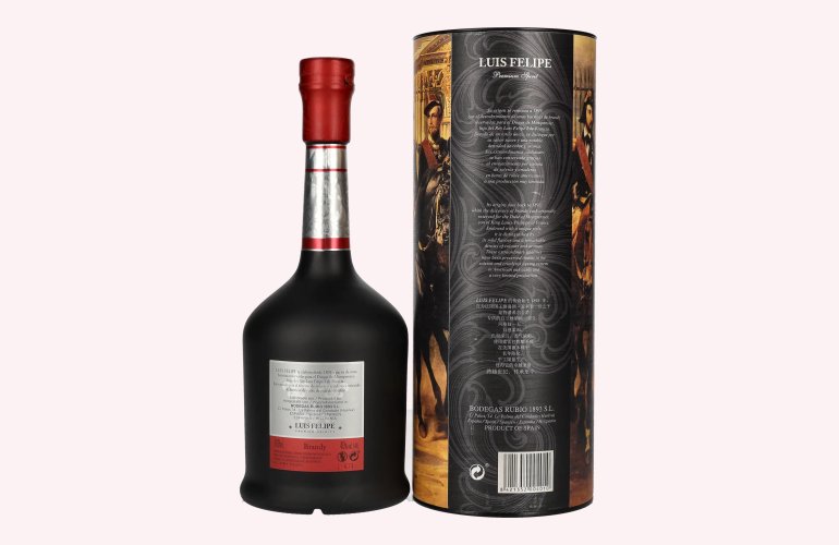 Luis Felipe Premium Brandy 40% Vol. 0,7l en boîte cadeau