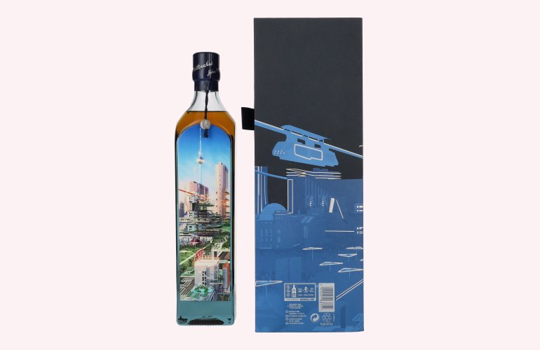 Johnnie Walker Blue Label City Edition Berlin Blended Scotch Whisky 40% Vol. 0,7l en boîte cadeau
