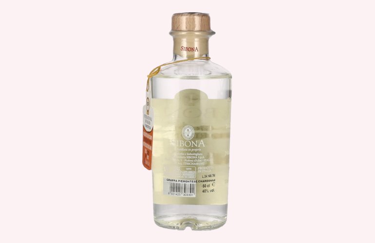 Sibona La Grappa di CHARDONNAY 40% Vol. 0,5l