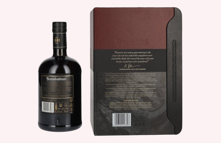 Bunnahabhain 25 Years Old Islay Single Malt Scotch Whisky 46,3% Vol. 0,7l in Giftbox