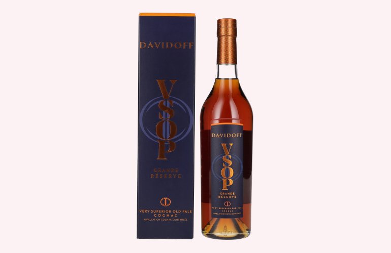 Davidoff VSOP Grande Réserve Cognac 40% Vol. 0,7l in Giftbox