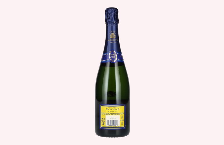 Heidsieck & Co Monopole Champagne BLUE TOP Brut 12,5% Vol. 0,75l