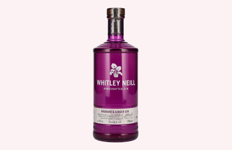 Whitley Neill RHUBARB & GINGER GIN 43% Vol. 0,7l