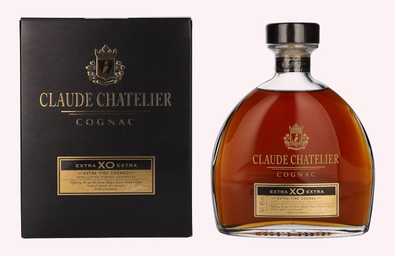 Claude Chatelier Extra XO Extra Fine Cognac 40% Vol. 0,7l in Giftbox