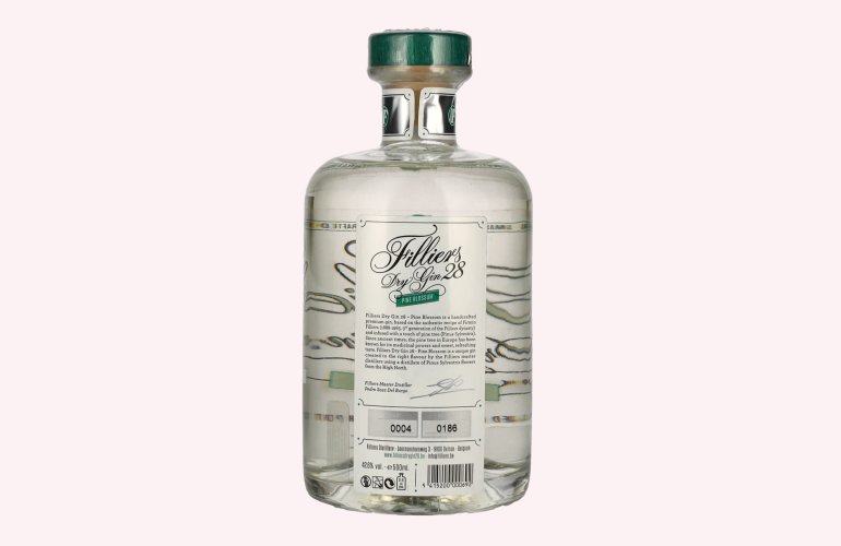 Filliers Dry Gin 28 PINE BLOSSOM 42,6% Vol. 0,5l