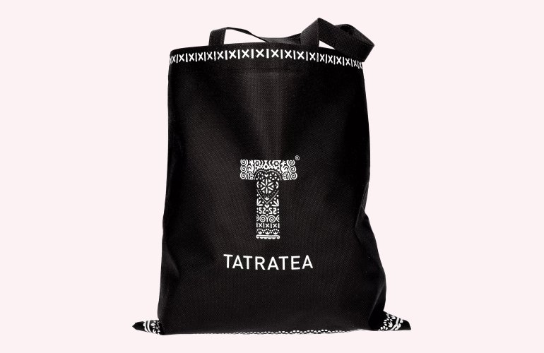 Tatratea Bag Einkaufsstasche schwarz