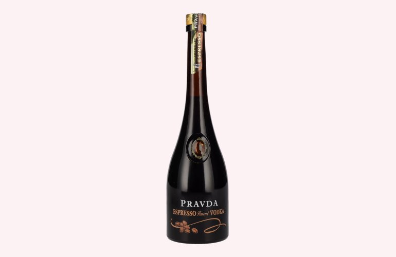 Pravda ESPRESSO Flavored Vodka 37,5% Vol. 0,7l