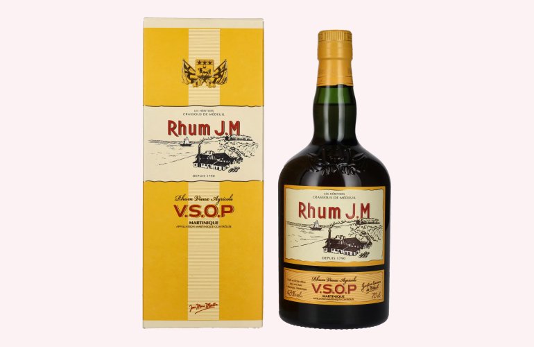 Rhum J.M Vieux Agricole V.S.O.P GB 43% Vol. 0,7l in Giftbox