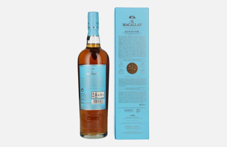 The Macallan EDITION N° 6 Highland Single Malt 48,6% Vol. 0,7l in Giftbox