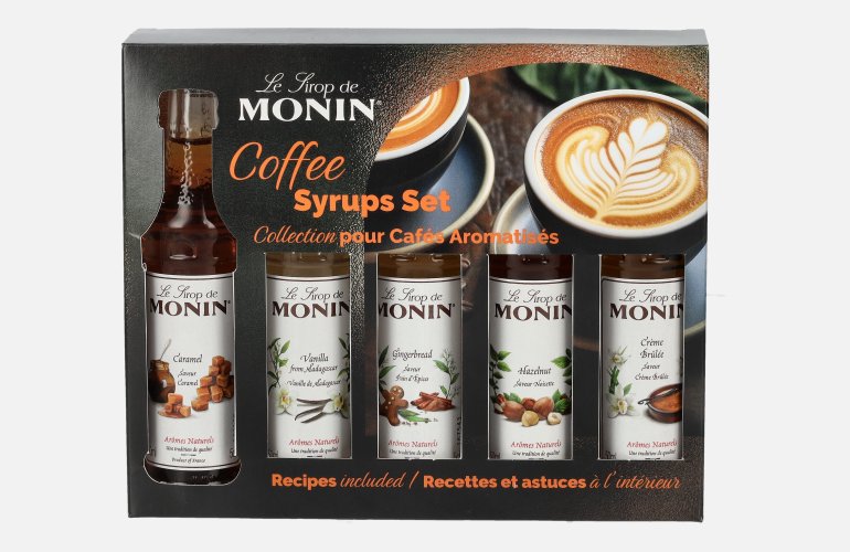 Le Sirop de Monin COFFEE SYRUPS SET 5x0,05l
