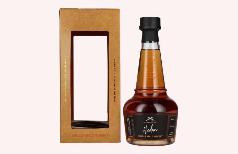 St. Kilian Kiliani Edition HEDAN Single Malt Whisky 46% Vol. 0,5l in geschenkverpakking